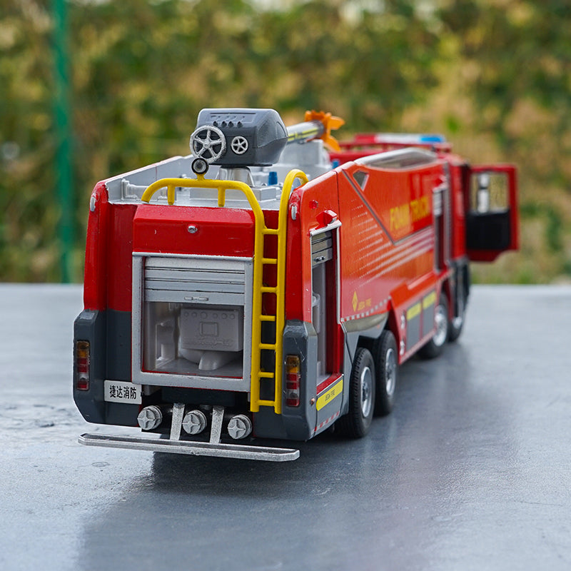 Original Authorized Authentic 1:50 Benz ACTROS Jieda Foam City Fire Truck City Rescue Vehicles Diecast Toy Model for Christmas gift,collection Original Authorized Authentic 1:50 Benz ACTROS Jieda Foam City Fire Truck City Rescue Vehicles Diecast Toy Model for Christmas gift,collection