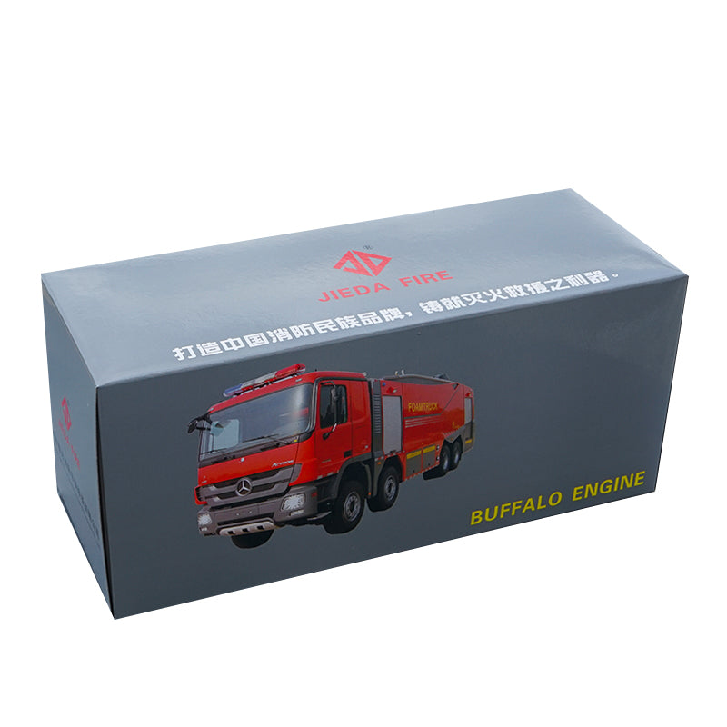 Original Authorized Authentic 1:50 Benz ACTROS Jieda Foam City Fire Truck City Rescue Vehicles Diecast Toy Model for Christmas gift,collection Original Authorized Authentic 1:50 Benz ACTROS Jieda Foam City Fire Truck City Rescue Vehicles Diecast Toy Model for Christmas gift,collection