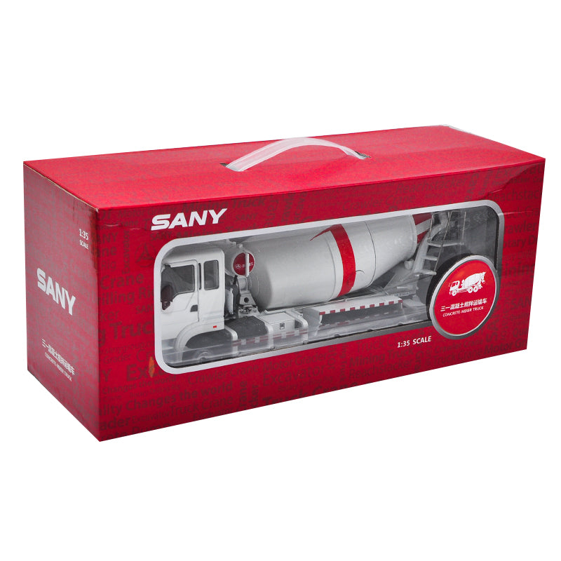 Original Authorized Authentic Diecast 1:35 Scale Sany Concrete Mixer Truck construction machinery diecast mixer truck model for Christmas gift,collection Original Authorized Authentic Diecast 1:35 Scale Sany Concrete Mixer Truck construction machinery diecast mixer truck model for Christmas gift,collection