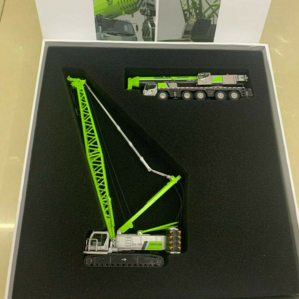 Original Authorized Authentic Zoomlion Products' Model 2PC Set Zoomlion ZAT2000V crane model& ZCC 1300 Crawler Crane 1:120 Diecast MOdel for gift,collection Original Authorized Authentic Zoomlion Products' Model 2PC Set Zoomlion ZAT2000V crane model& ZCC 1300 Crawler Crane 1:120 Diecast MOdel for gift,collection