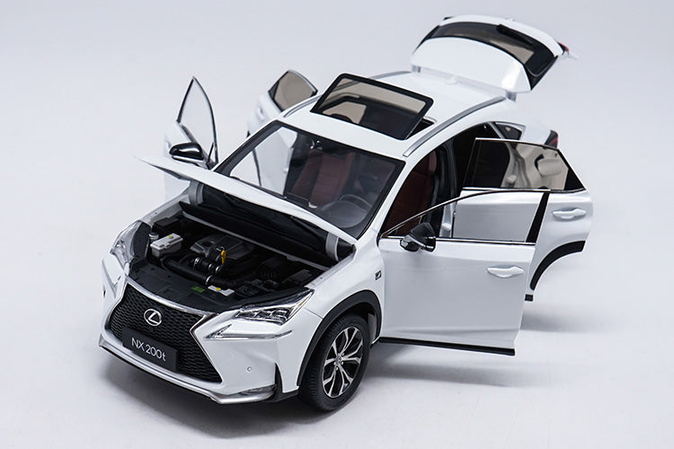 Original Authorized factory diecast 1:18 LEXUS NX NX200T Car Model, Classic metal toy suv car models for gift, collection Original Authorized factory diecast 1:18 LEXUS NX NX200T Car Model, Classic metal toy suv car models for gift, collection