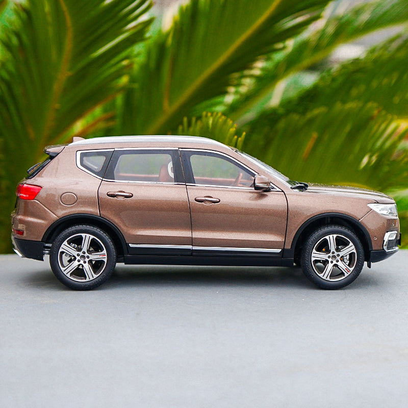 Original factory 1:18 Dealer Edition Great Wall Haval H7 brown Diecast Car Model with small gift Original factory 1:18 Dealer Edition Great Wall Haval H7 brown Diecast Car Model with small gift