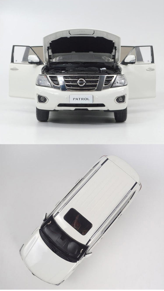 Original factory 1:18 Nissan Tuula PatrolY62 alloy scale SUV car model off-road diecast car model for gift Original factory 1:18 Nissan Tuula PatrolY62 alloy scale SUV car model off-road diecast car model for gift