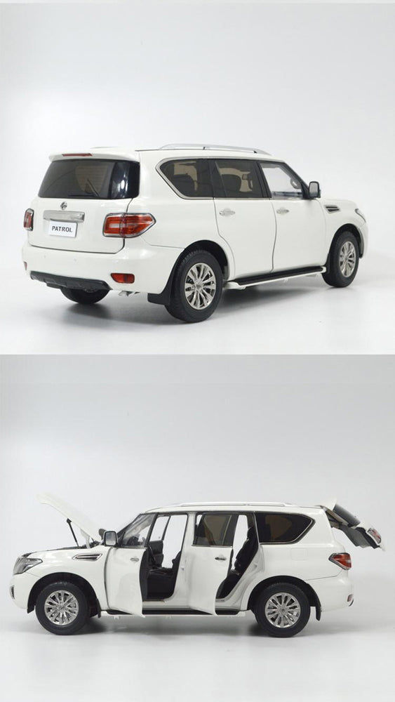 Original factory 1:18 Nissan Tuula PatrolY62 alloy scale SUV car model off-road diecast car model for gift Original factory 1:18 Nissan Tuula PatrolY62 alloy scale SUV car model off-road diecast car model for gift