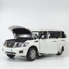 Original factory 1:18 Nissan Tuula PatrolY62 alloy scale SUV car model off-road diecast car model for gift Original factory 1:18 Nissan Tuula PatrolY62 alloy scale SUV car model off-road diecast car model for gift