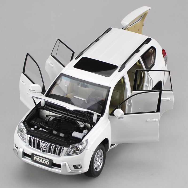 Original Authorized Authentic 1/18 Diecast SUV Car Model Toyota Land Cruiser Prado Model Toy Cars Diecast Metal Casting car Miniature Collection Toys Car for gift,collection Original Authorized Authentic 1/18 Diecast SUV Car Model Toyota Land Cruiser Prado Model Toy Cars Diecast Metal Casting car Miniature Collection Toys Car for gift,collection