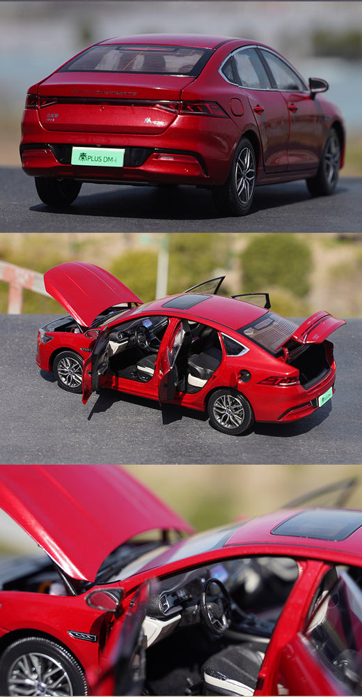 Original factory 1:18 BYD Qin Pro DM-i BYD 2022 diecast alloy car model for collection Original factory 1:18 BYD Qin Pro DM-i BYD 2022 diecast alloy car model for collection