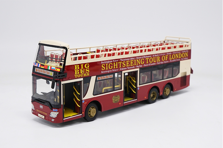 Original Rare Alloy Model 1:43 Ankai Double Decker Big Bus Sightseeing Tour of London Olympic Diecast Toy Model for christmas gift,Collection,Decoration Original Rare Alloy Model 1:43 Ankai Double Decker Big Bus Sightseeing Tour of London Olympic Diecast Toy Model for christmas gift,Collection,Decoration