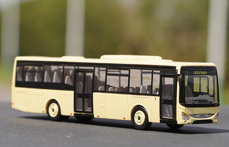 Original factory best sale 1:87 NOREV IVECO CROSSWAY URBANWAY BUS model for gift, toys Original factory best sale 1:87 NOREV IVECO CROSSWAY URBANWAY BUS model for gift, toys
