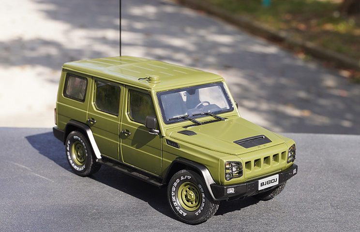Original factory 1:18 BAIC Beijing  Jeep B80C BJ80J diecast military vehicle Parade car guide car alloy off-road vehicle model for gift Original factory 1:18 BAIC Beijing  Jeep B80C BJ80J diecast military vehicle Parade car guide car alloy off-road vehicle model for gift