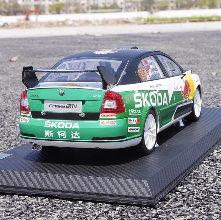 1:12 VW Team 333 Skoda Octavia CRC Rally Championship Commemorative diecast car model for gift 1:12 VW Team 333 Skoda Octavia CRC Rally Championship Commemorative diecast car model for gift