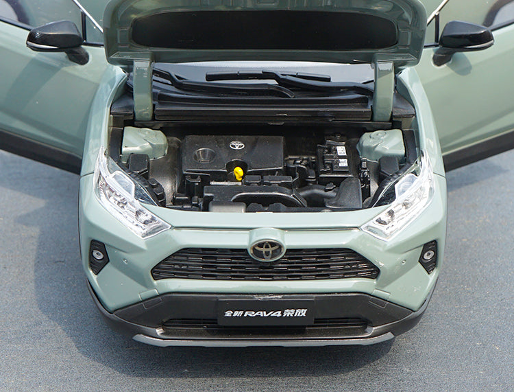 Original factory collectible 1:18 FAW Toyota brand new RAV4 2019 model diecast scale SUV car model for promotional gift Original factory collectible 1:18 FAW Toyota brand new RAV4 2019 model diecast scale SUV car model for promotional gift