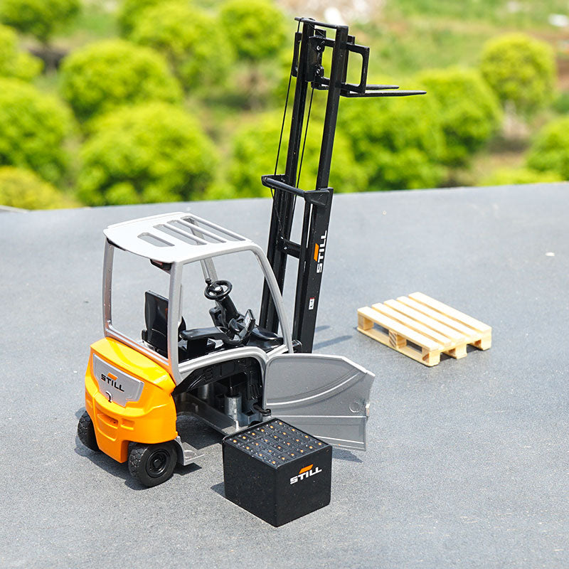 1:25 STILL RX20-20 diecast forklift model alloy simulation Stacker engineering model 1:25 STILL RX20-20 diecast forklift model alloy simulation Stacker engineering model
