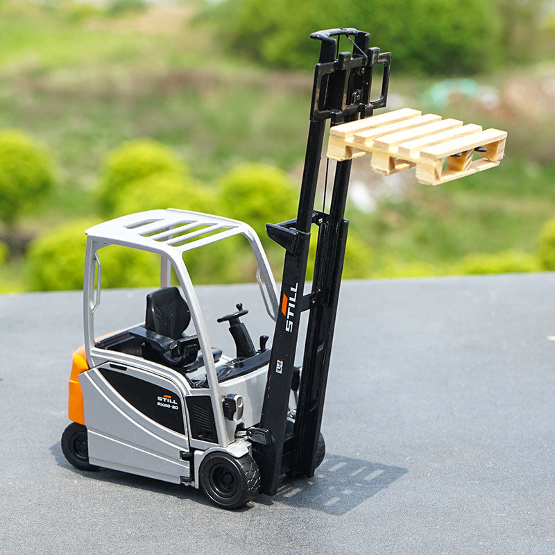 1:25 STILL RX20-20 diecast forklift model alloy simulation Stacker engineering model 1:25 STILL RX20-20 diecast forklift model alloy simulation Stacker engineering model