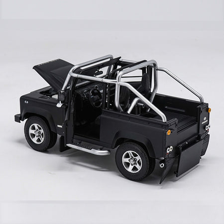 Original Authorized Authentic 1:18 Alloy toyLand Rover Defender 90 SVX Pickup Truck Diecast Car Suv toy Model for Christmas gift