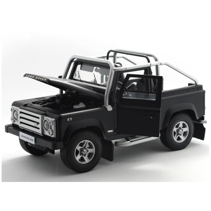 Original Authorized Authentic 1:18 Alloy toyLand Rover Defender 90 SVX Pickup Truck Diecast Car Suv toy Model for Christmas gift Original Authorized Authentic 1:18 Alloy toyLand Rover Defender 90 SVX Pickup Truck Diecast Car Suv toy Model for Christmas gift