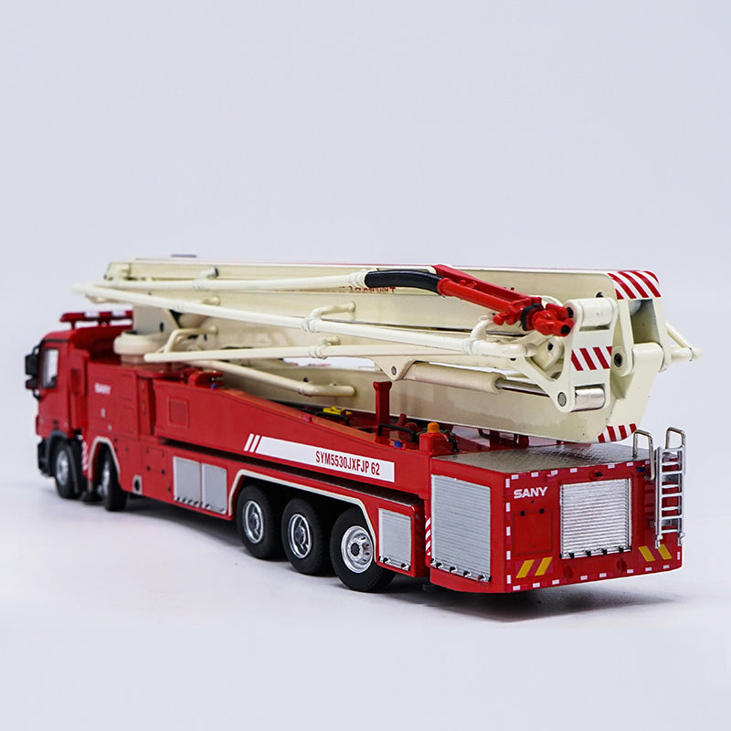 High classic 1:50 Scale China Original Sany 62m Water Tower Fire Truck Diecast Pump truck Model High classic 1:50 Scale China Original Sany 62m Water Tower Fire Truck Diecast Pump truck Model