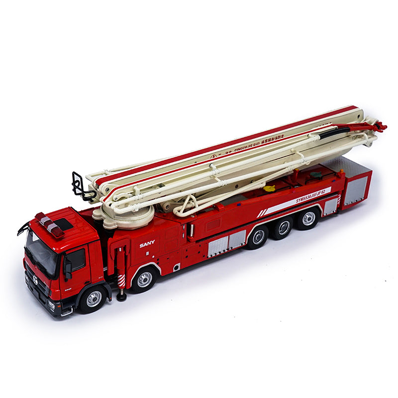 High classic 1:50 Scale China Original Sany 62m Water Tower Fire Truck Diecast Pump truck Model High classic 1:50 Scale China Original Sany 62m Water Tower Fire Truck Diecast Pump truck Model