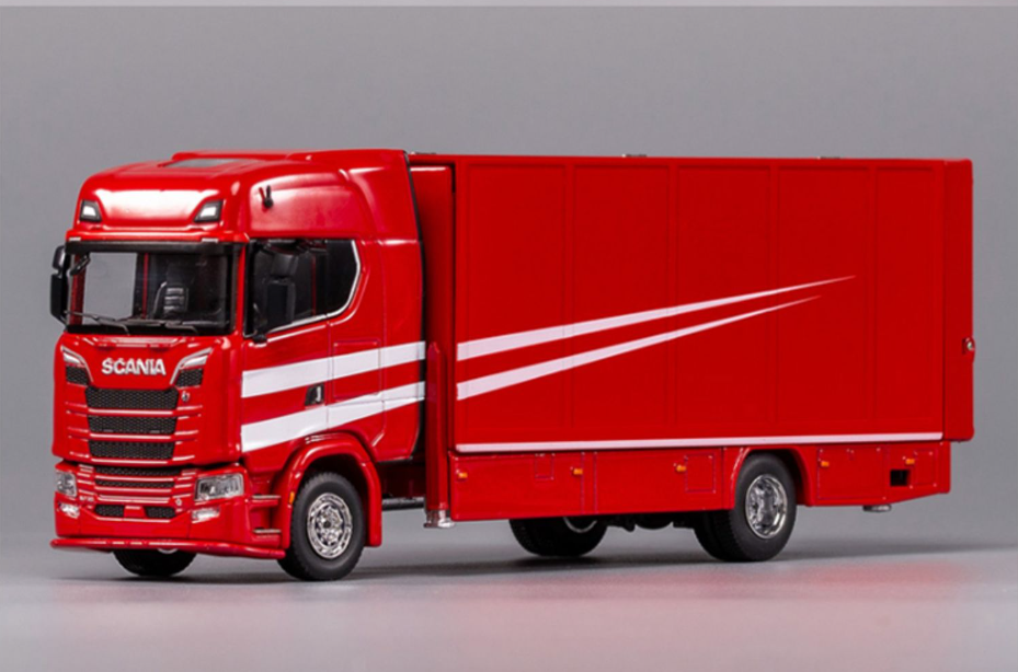 1:64 GCD Scania S730 double decker transporter trailer model, diecast container heavy truck alloy model 1:64 GCD Scania S730 double decker transporter trailer model, diecast container heavy truck alloy model