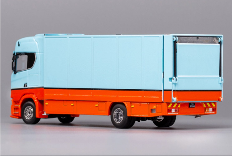 1:64 GCD Scania S730 double decker transporter trailer model, diecast container heavy truck alloy model 1:64 GCD Scania S730 double decker transporter trailer model, diecast container heavy truck alloy model