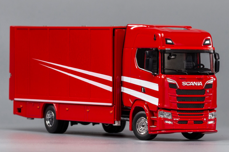 1:64 GCD Scania S730 double decker transporter trailer model, diecast container heavy truck alloy model 1:64 GCD Scania S730 double decker transporter trailer model, diecast container heavy truck alloy model