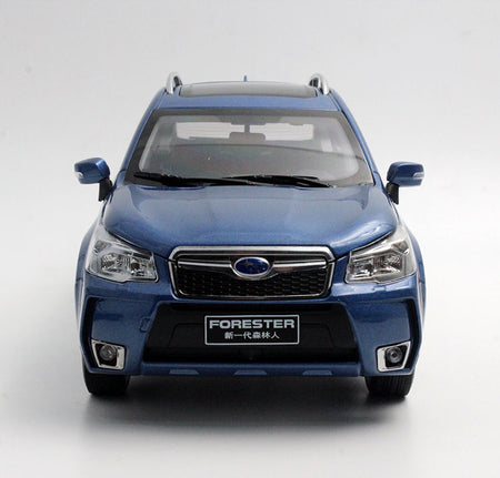 RARE ORINGINAL!!DIECAST Subaru Forester Suv Model In Scale 1 18 Blue