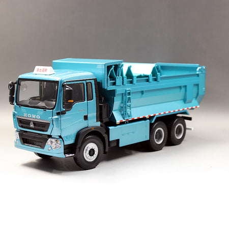 Original Authorized Authentic 1:24 Sino Truck Howo T5g Self Dump Truck Diecast toy dumper truck Model for Christmas gift