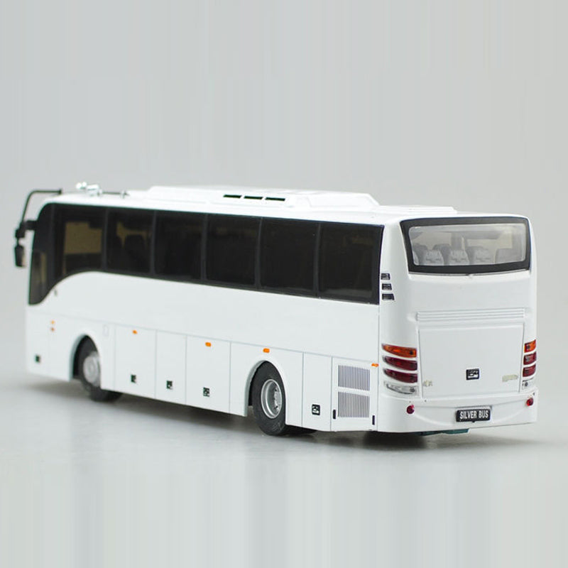 1:42/1:43 Volvo 9300 silver diecast bus models 1:42/1:43 Volvo 9300 silver diecast bus models