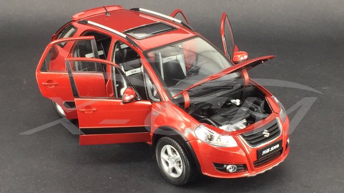 Suzuki Maruti SX4 MK1 SUV 1/18 die cast model car Suzuki Maruti SX4 MK1 SUV 1/18 die cast model car