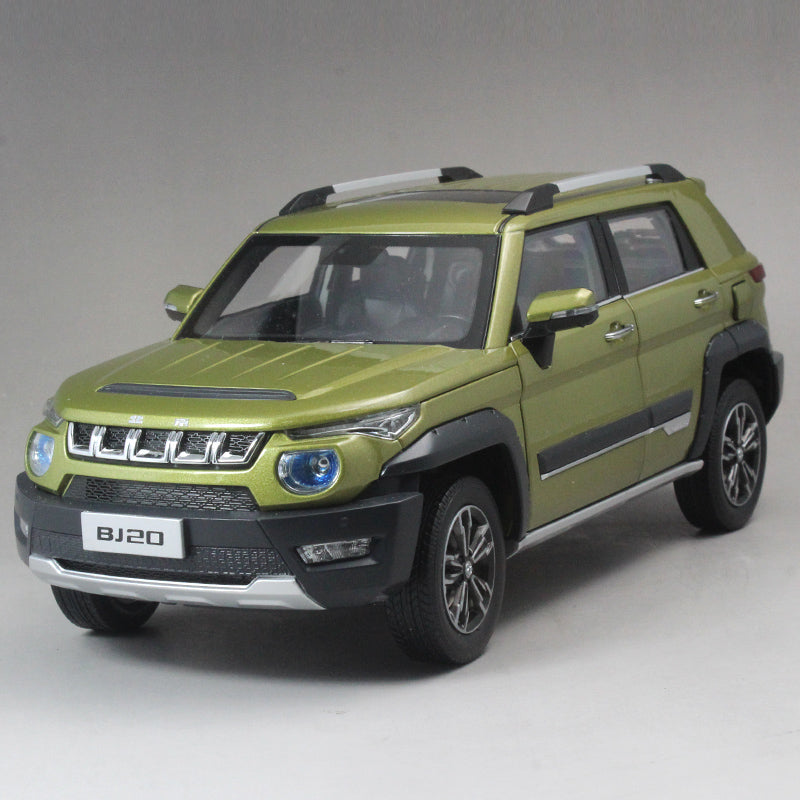 Diecast 1:18 Car Model Beijing Jeep BJ20 1:18 (Green, White, Blue) Diecast 1:18 Car Model Beijing Jeep BJ20 1:18 (Green, White, Blue)