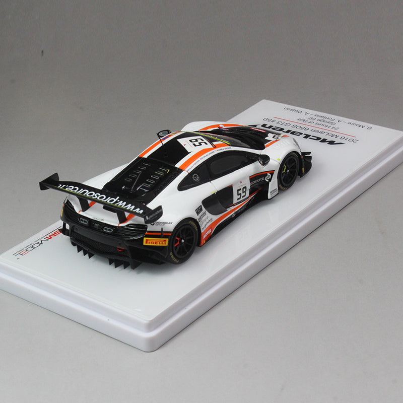 1:43 650S GT3 59# Mclaren Spa 24Hours 2016 Supercar resin models, TSM resin car model 1:43 650S GT3 59# Mclaren Spa 24Hours 2016 Supercar resin models, TSM resin car model