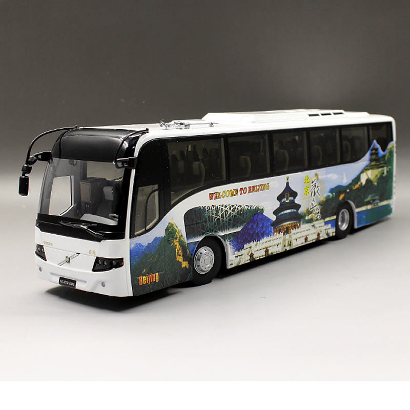 1:42/1:43 Volvo 9300 silver diecast bus models 1:42/1:43 Volvo 9300 silver diecast bus models