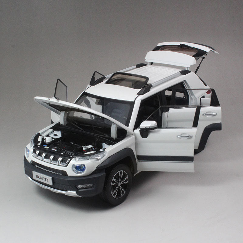 Diecast 1:18 Car Model Beijing Jeep BJ20 1:18 (Green, White, Blue) Diecast 1:18 Car Model Beijing Jeep BJ20 1:18 (Green, White, Blue)