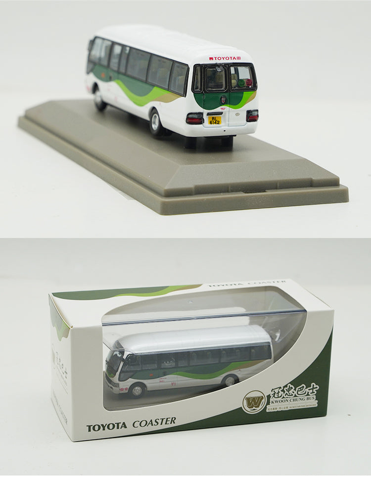 Original factory 1:76 TOYOTA COASTER Mini HK Diecast BUS Model alloy Hongkong mini bus miniature for gift Original factory 1:76 TOYOTA COASTER Mini HK Diecast BUS Model alloy Hongkong mini bus miniature for gift