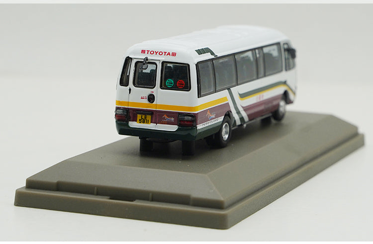 Original factory 1:76 TOYOTA COASTER Mini HK Diecast BUS Model alloy Hongkong mini bus miniature for gift Original factory 1:76 TOYOTA COASTER Mini HK Diecast BUS Model alloy Hongkong mini bus miniature for gift