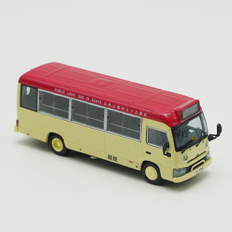 Original factory 1:76 TOYOTA COASTER Mini HK Diecast BUS Model alloy Hongkong mini bus miniature for gift Original factory 1:76 TOYOTA COASTER Mini HK Diecast BUS Model alloy Hongkong mini bus miniature for gift