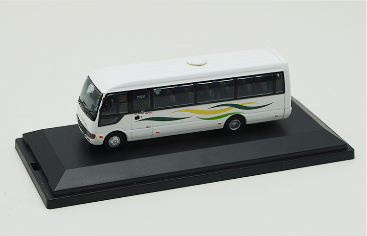 Original factory 1:76 TOYOTA COASTER Mini HK Diecast BUS Model alloy Hongkong mini bus miniature for gift Original factory 1:76 TOYOTA COASTER Mini HK Diecast BUS Model alloy Hongkong mini bus miniature for gift