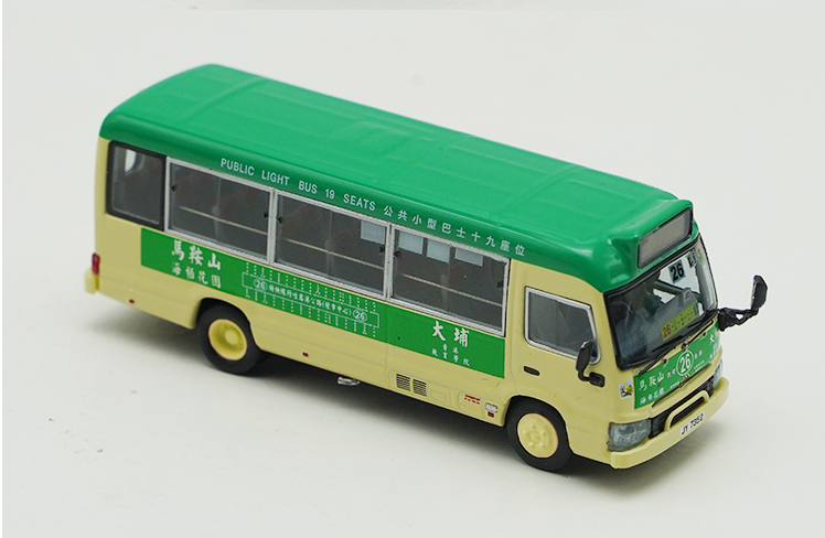 Original factory 1:76 TOYOTA COASTER Mini HK Diecast BUS Model alloy Hongkong mini bus miniature for gift Original factory 1:76 TOYOTA COASTER Mini HK Diecast BUS Model alloy Hongkong mini bus miniature for gift