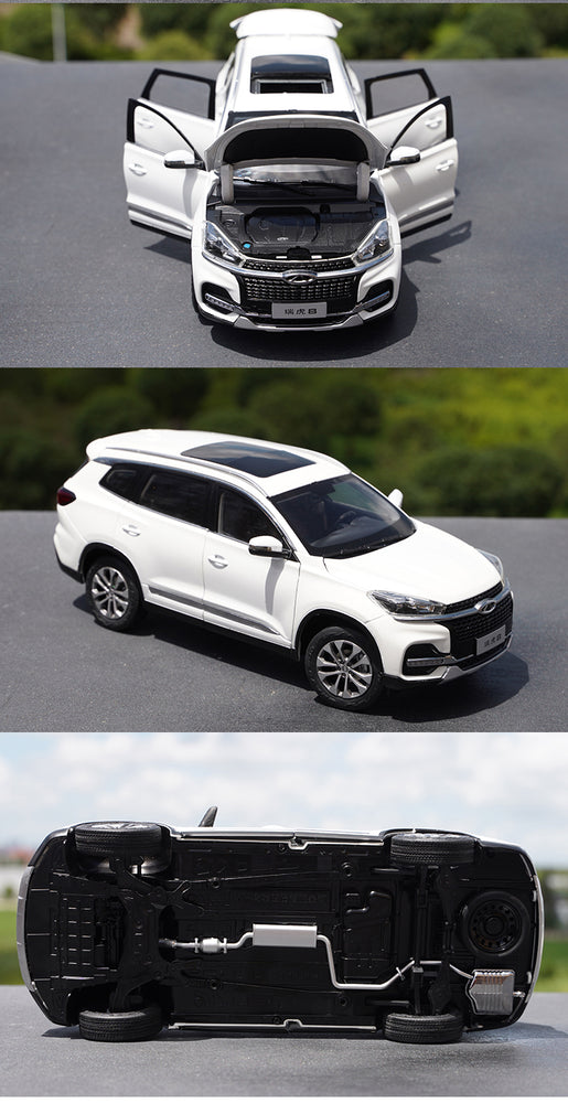 Original authentic 1:18 Chery Tiggo 8 Diecast alloy off-road SUV car model for gift, collection Original authentic 1:18 Chery Tiggo 8 Diecast alloy off-road SUV car model for gift, collection