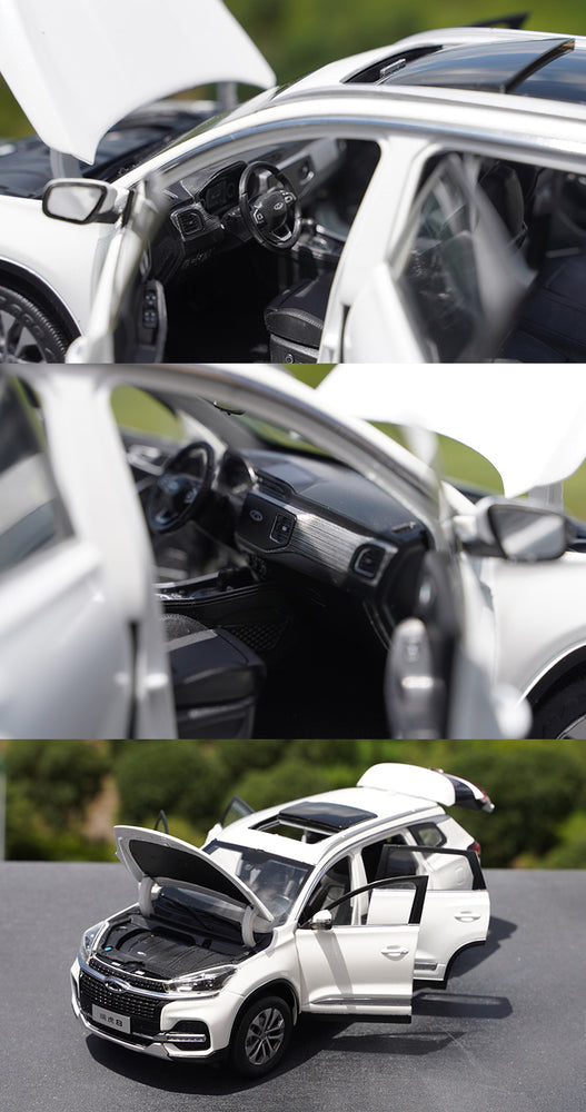 Original authentic 1:18 Chery Tiggo 8 Diecast alloy off-road SUV car model for gift, collection Original authentic 1:18 Chery Tiggo 8 Diecast alloy off-road SUV car model for gift, collection