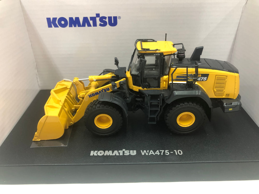 UH 8146 1:50 Komatsu WA475-10 Scale zinc alloy Wheel Loader model Engineering Vehicle Alloy Forklift model kits