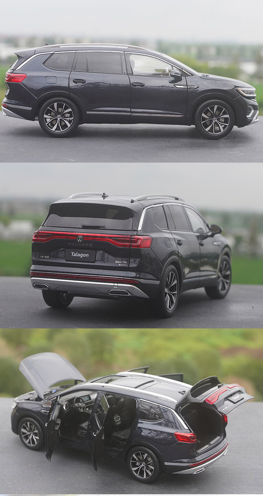 Original factory 1:18 FAW VW TALAGON 2021 diecast SUV alloy simulation car model for gift, collection Original factory 1:18 FAW VW TALAGON 2021 diecast SUV alloy simulation car model for gift, collection