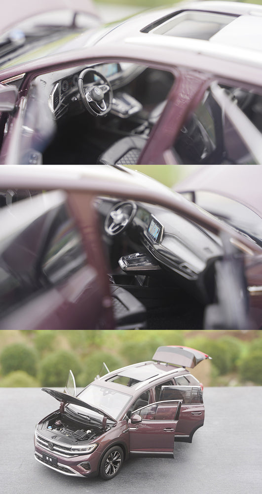 Original factory 1:18 FAW VW TALAGON 2021 diecast SUV alloy simulation car model for gift, collection Original factory 1:18 FAW VW TALAGON 2021 diecast SUV alloy simulation car model for gift, collection