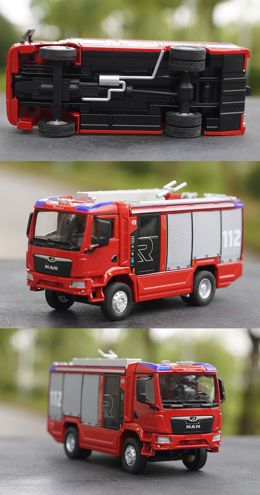 Original factory 1:43 Germany Wiking man diecast fire truck model for gift, toy, collection Original factory 1:43 Germany Wiking man diecast fire truck model for gift, toy, collection