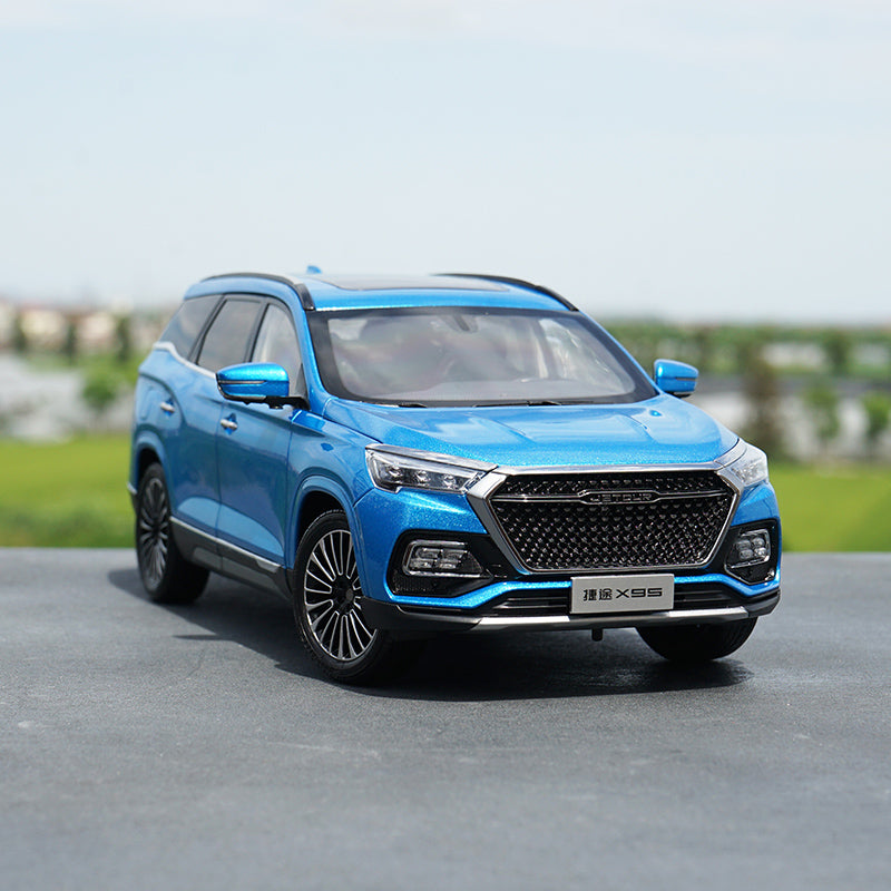 Original factory authentic 1:18 Chery JETOUR X95 diecast high simulation alloy SUV car model Original factory authentic 1:18 Chery JETOUR X95 diecast high simulation alloy SUV car model