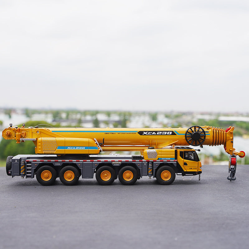 Original factory 1:50 XCMG XCA230 Diecast Crane Model alloy machinery crane truck model for gift Original factory 1:50 XCMG XCA230 Diecast Crane Model alloy machinery crane truck model for gift