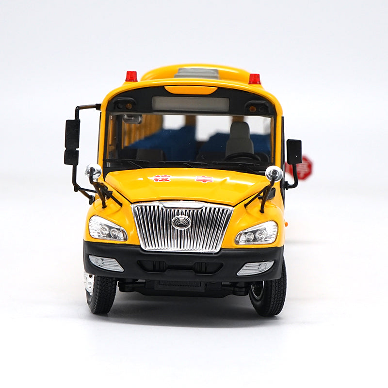 Yellow 1:42 Scale Die-Cast YuTong ZK6109DX School diecast Bus Model with fast shipping Yellow 1:42 Scale Die-Cast YuTong ZK6109DX School diecast Bus Model with fast shipping