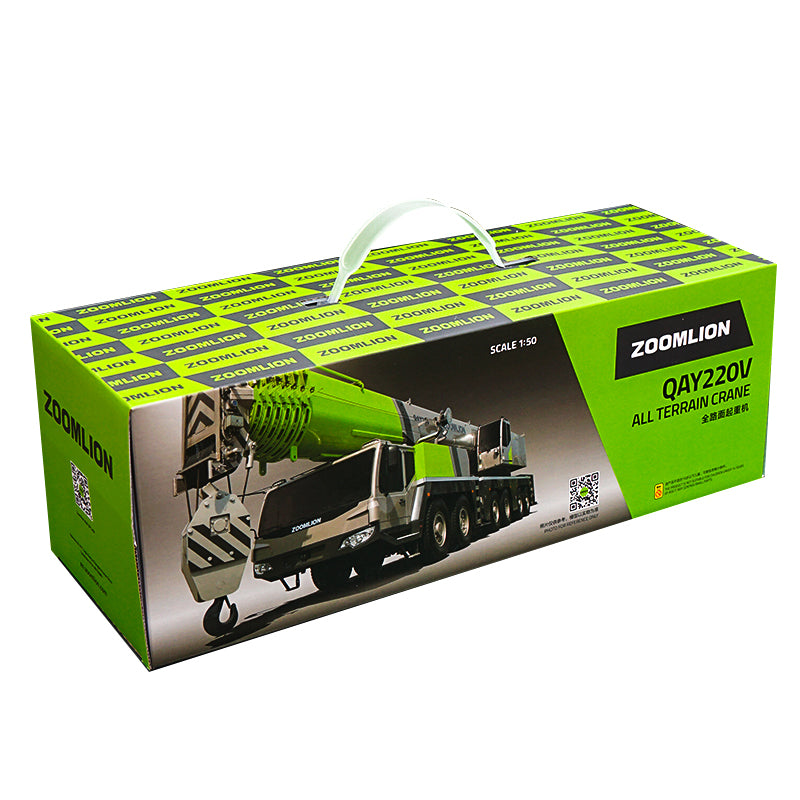 Original factory 1:50 high quality Diecast Zoomlion QAY220 Truck crane models for chistmas gift, collection Original factory 1:50 high quality Diecast Zoomlion QAY220 Truck crane models for chistmas gift, collection