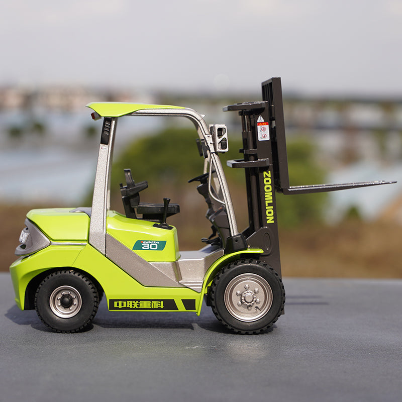 Original 1:20 Zoomlion FD30R alloy engineering diecast forklift truck model for gift, promotion Original 1:20 Zoomlion FD30R alloy engineering diecast forklift truck model for gift, promotion