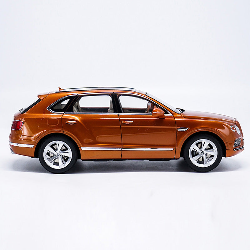 1:18 Scale Kyosho Bentley Bentayga Diecast Suv Car Model Molten 1:18 Scale Kyosho Bentley Bentayga Diecast Suv Car Model Molten
